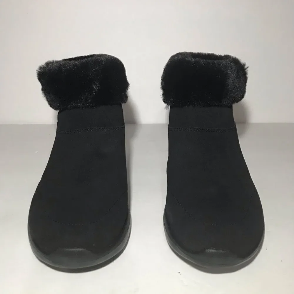 Skechers On-The-Go Enchanted Faux Fur Ankle Boots